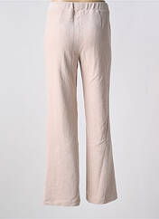 Pantalon droit beige ANNA MONTANA pour femme seconde vue