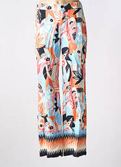 Pantalon droit bleu ANNA MONTANA pour femme seconde vue