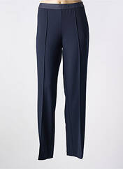 Pantalon droit bleu ANNA MONTANA pour femme seconde vue