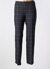 Pantalon droit noir ANNA MONTANA pour femme seconde vue