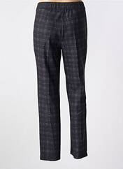 Pantalon droit noir ANNA MONTANA pour femme seconde vue