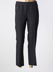 Pantalon droit noir ANNA MONTANA pour femme seconde vue