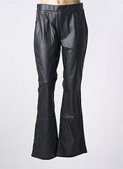 Pantalon flare noir ANNA MONTANA pour femme seconde vue