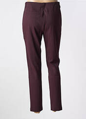 Pantalon slim violet ANNA MONTANA pour femme seconde vue