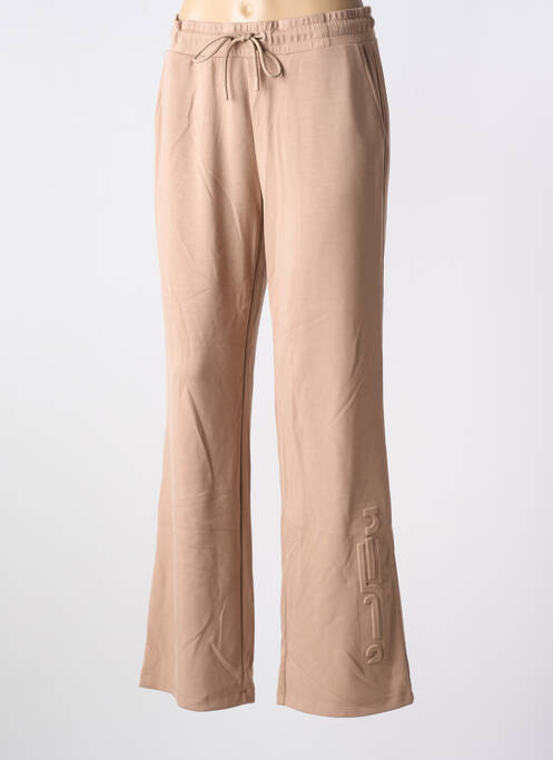 Jogging tissage jersey taille normale marron BARBARA LEBEK femme