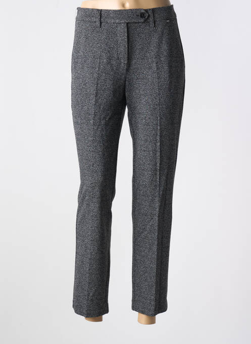 Pantalon slim stretch taille normale gris ANNA MONTANA femme