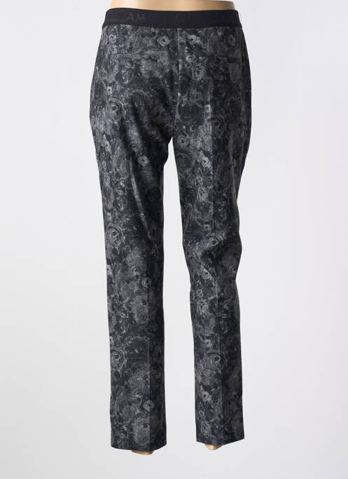 Pantalon slim taille élastique taille normale gris ANNA MONTANA femme