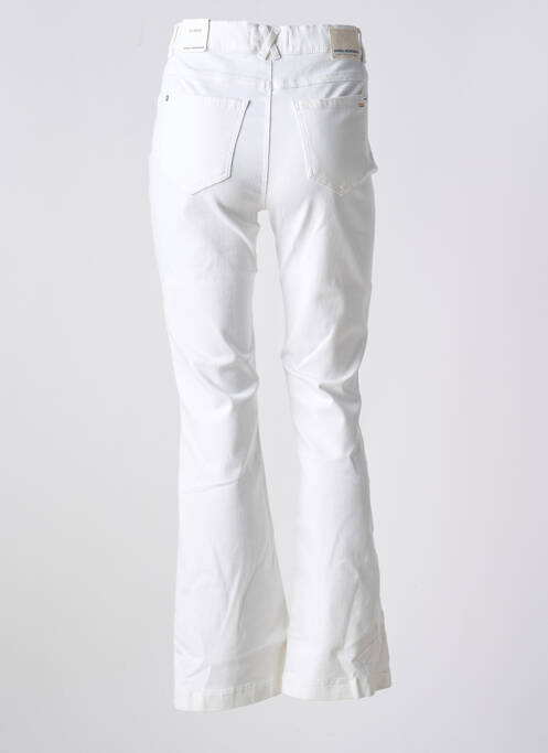Jean coupe flare blanc ANNA MONTANA pour femme