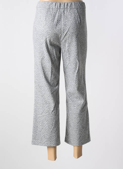 Pantalon 7/8 gris ANNA MONTANA pour femme