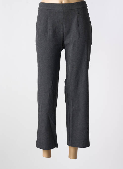 Pantalon 7/8 gris ANNA MONTANA pour femme