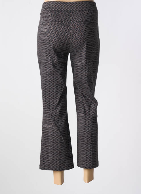 Pantalon 7/8 marron ANNA MONTANA pour femme