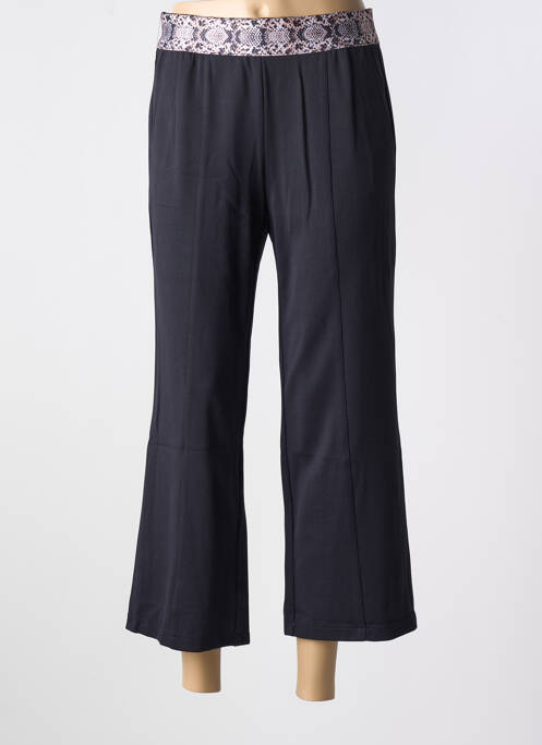 Pantalon 7/8 noir ANNA MONTANA pour femme