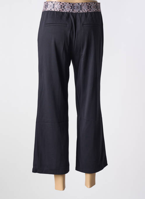 Pantalon 7/8 noir ANNA MONTANA pour femme