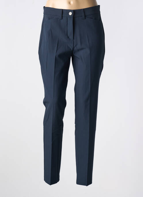 Pantalon chino bleu ANNA MONTANA pour femme