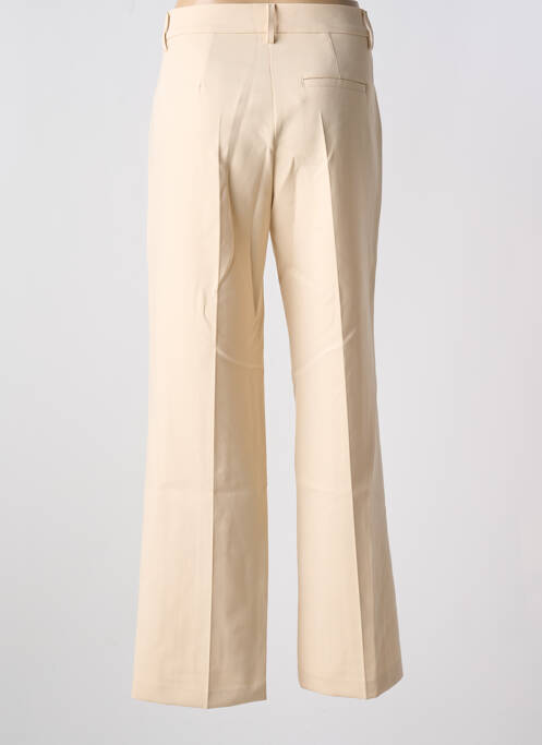 Pantalon droit beige ANNA MONTANA pour femme