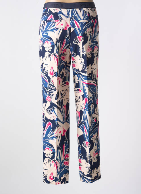 Pantalon droit bleu ANNA MONTANA pour femme