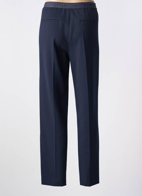 Pantalon droit bleu ANNA MONTANA pour femme