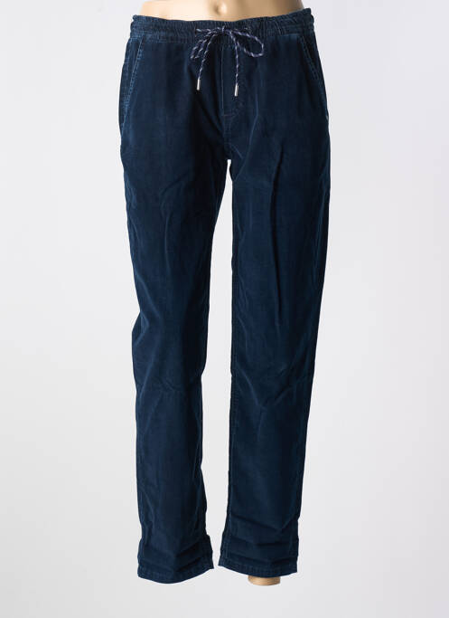 Pantalon droit bleu ANNA MONTANA pour femme