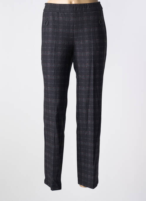 Pantalon droit noir ANNA MONTANA pour femme