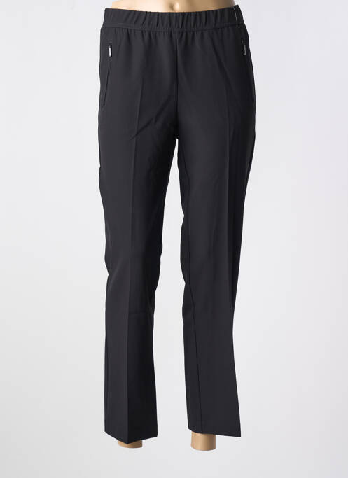 Pantalon droit noir ANNA MONTANA pour femme
