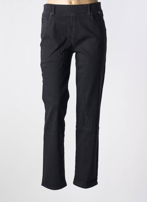 Pantalon slim noir ANNA MONTANA pour femme