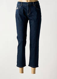 Jeans coupe slim tissage brut taille normale bleu ANNA MONTANA femme