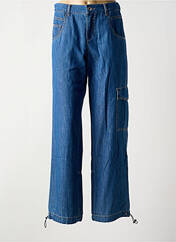 Jeans coupe droite bleu ANNA MONTANA pour femme seconde vue