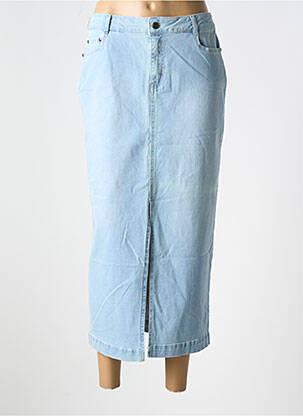 Jupe longue bleu ANNA MONTANA pour femme
