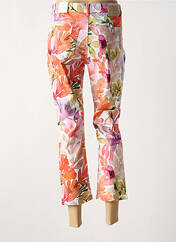 Pantacourt orange ANNA MONTANA pour femme seconde vue