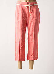 Pantacourt orange ANNA MONTANA pour femme seconde vue