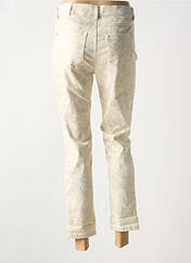 Pantalon 7/8 beige ANNA MONTANA pour femme seconde vue