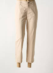 Pantalon 7/8 beige ANNA MONTANA pour femme seconde vue