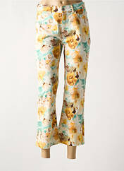 Pantalon 7/8 beige ANNA MONTANA pour femme seconde vue