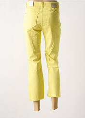 Pantalon 7/8 jaune ANNA MONTANA pour femme seconde vue