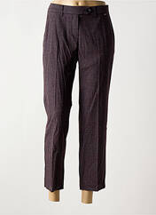 Pantalon 7/8 violet ANNA MONTANA pour femme seconde vue