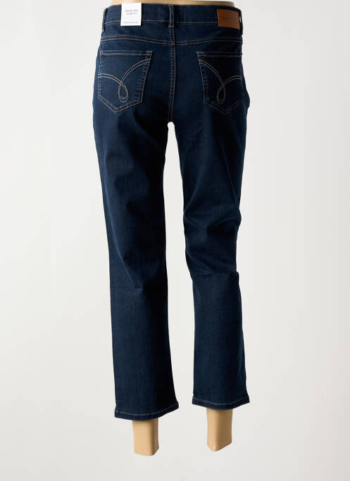 Jeans coupe slim tissage brut taille normale bleu ANNA MONTANA femme