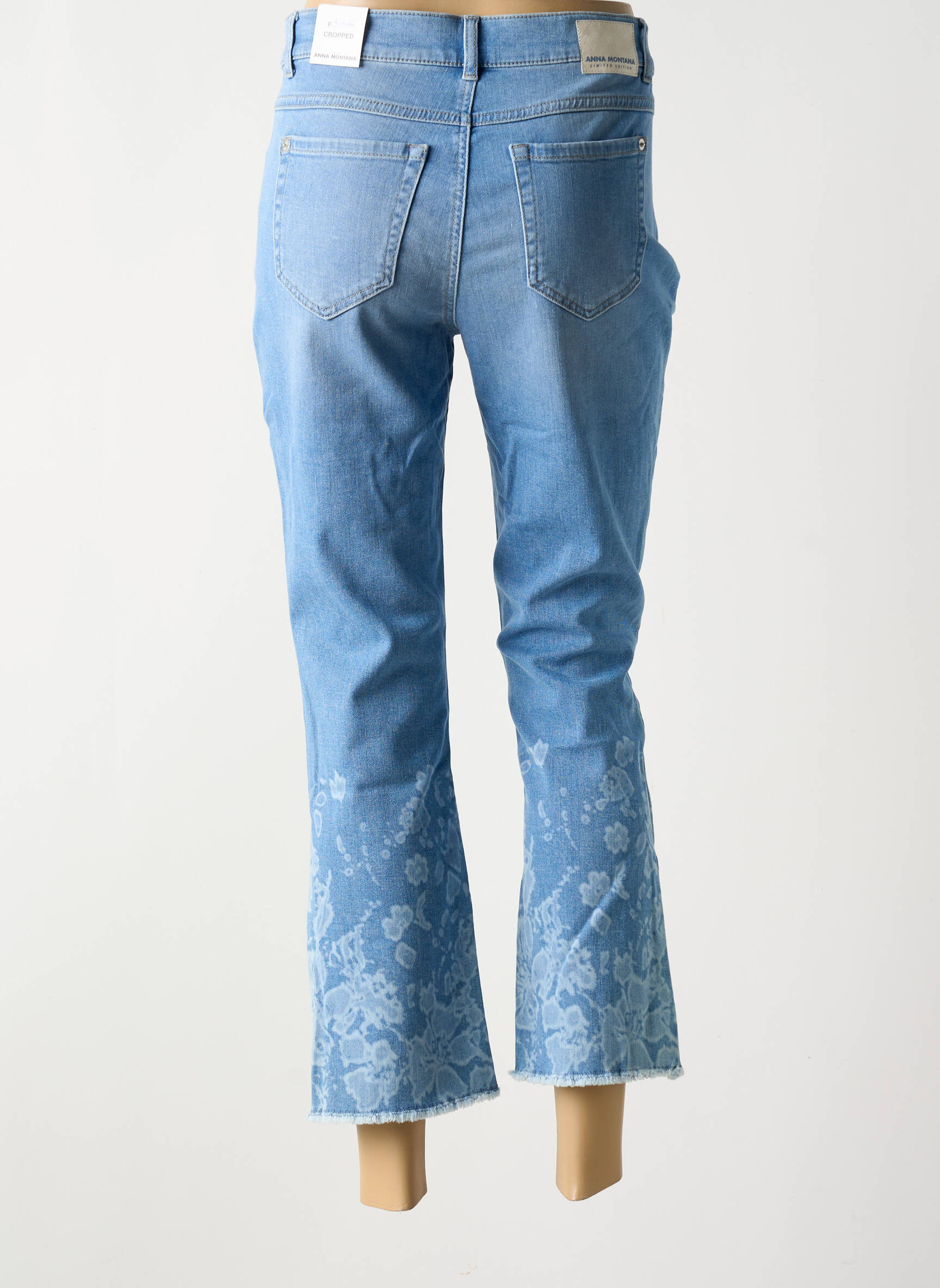 Jeans Bootcut Taille Normale Bleu Anna Montana Femme 2579411
