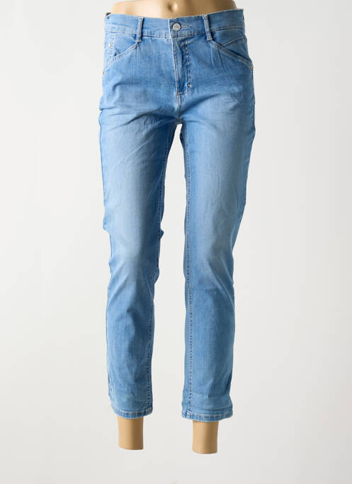 Jeans coupe slim bleu ANNA MONTANA pour femme