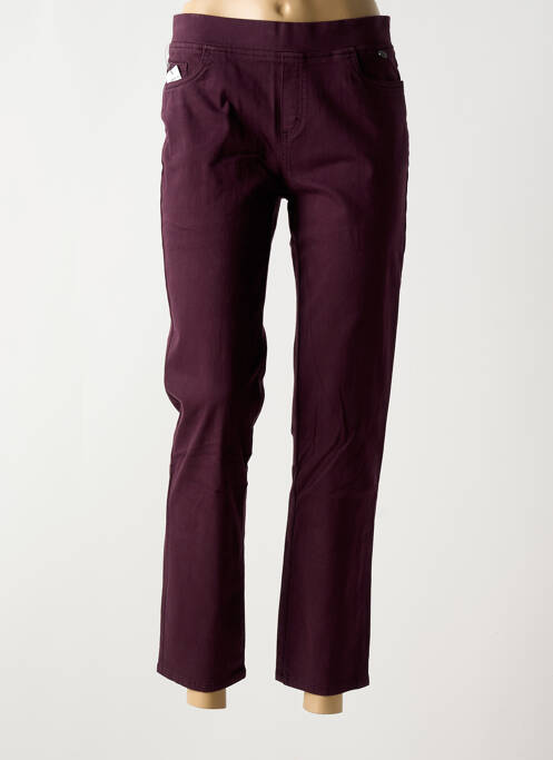 Jegging violet ANNA MONTANA pour femme