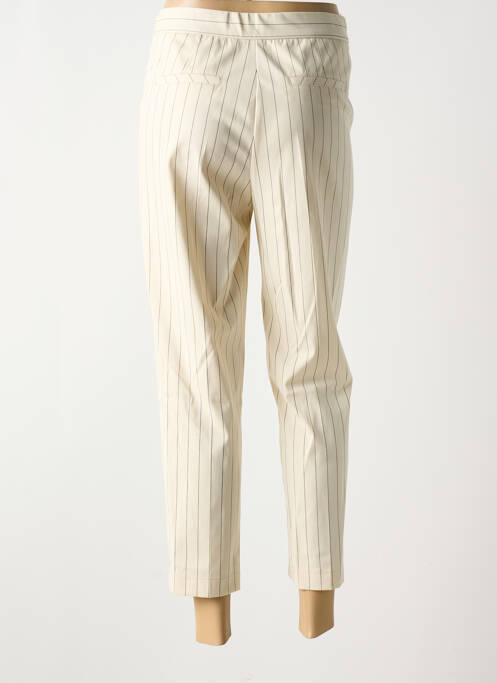 Pantalon 7/8 beige ANNA MONTANA pour femme