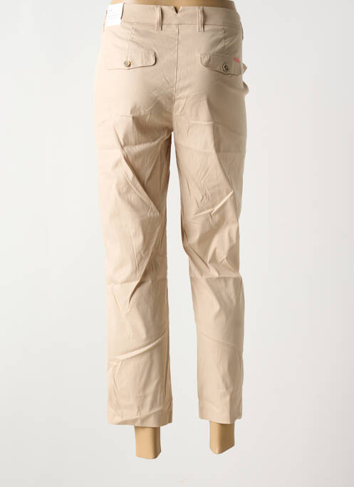 Pantalon 7/8 beige ANNA MONTANA pour femme