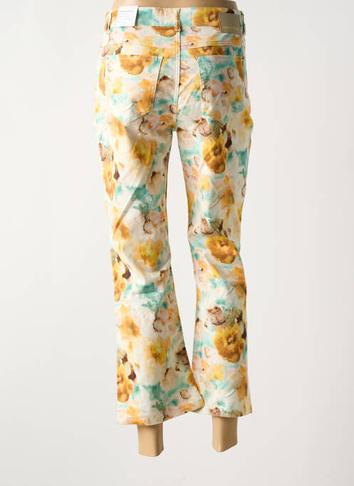 Pantalon 7/8 beige ANNA MONTANA pour femme