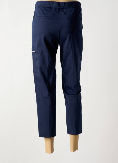 Pantalon 7/8 bleu ANNA MONTANA pour femme