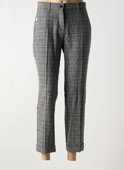 Pantalon 7/8 gris ANNA MONTANA pour femme