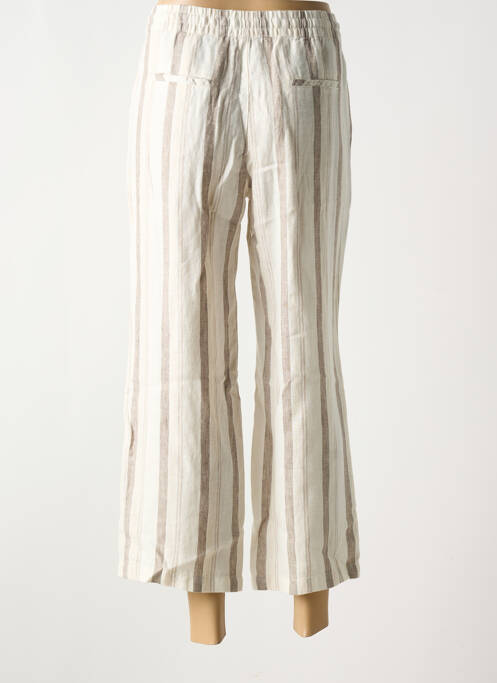 Pantalon 7/8 gris ANNA MONTANA pour femme