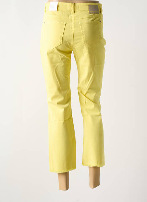 Pantalon 7/8 jaune ANNA MONTANA pour femme