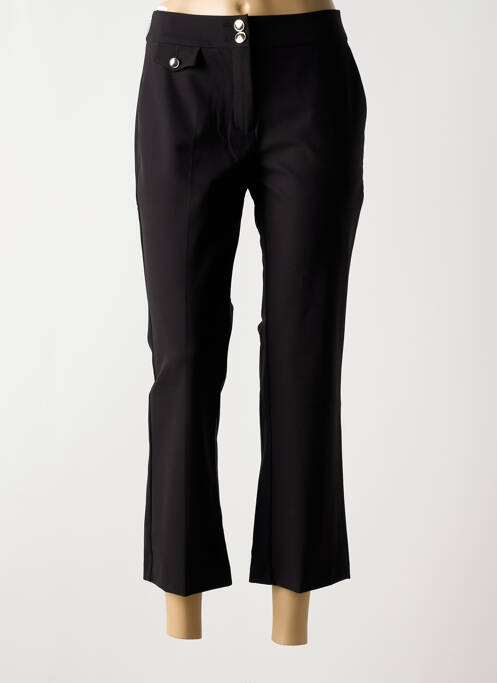 Pantalon 7/8 noir ANNA MONTANA pour femme