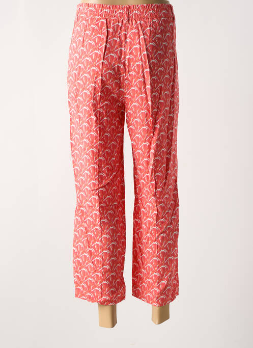 Pantalon 7/8 orange ANNA MONTANA pour femme