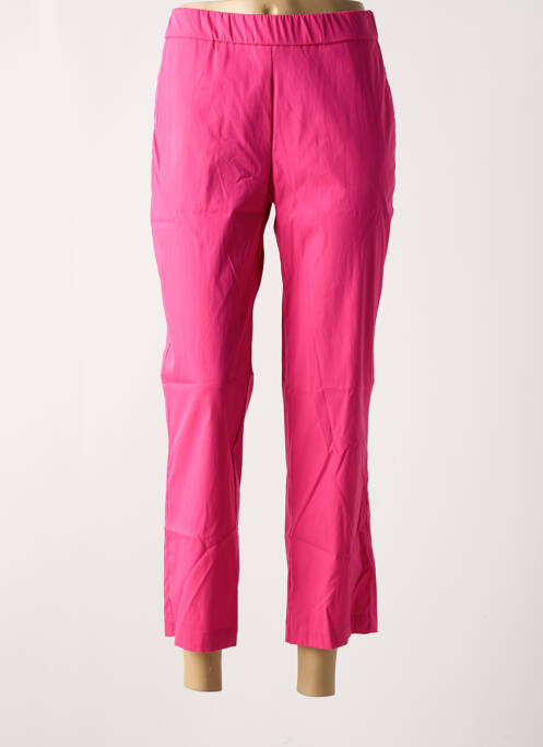 Pantalon 7/8 rose ANNA MONTANA pour femme