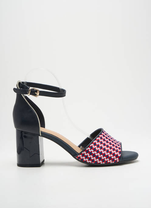 Sandales/Nu pieds bleu TOMMY HILFIGER pour femme